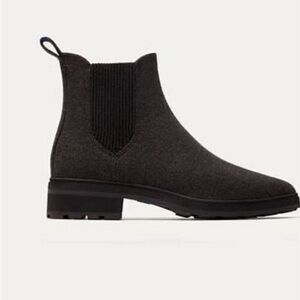 EEUC Rothy’s Lug Boots, Size 10, Graphite Brown